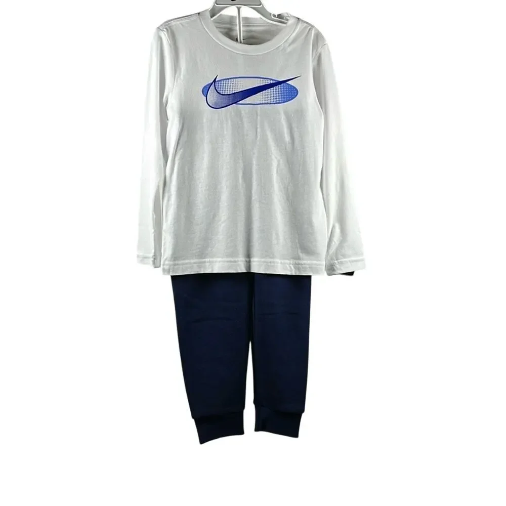 Nike 2-piece boys midnight navy Long Sleeve Pants set size 4T